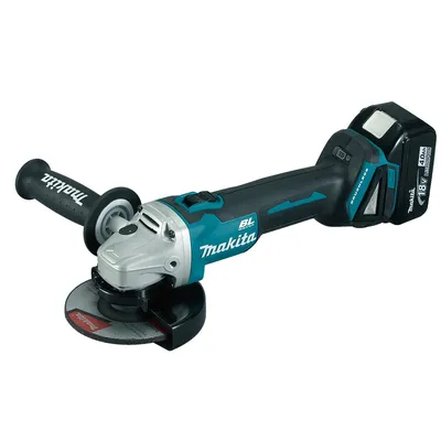 УШМ Makita DGA504RF, аккумуляторная, 18В, 3Ач, 8500 об/мин