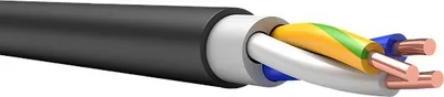 Кабель силовой Конкорд ВВГнг(А)-FRLS 3×1,5 ок (N,PE)-0,66, 100 м