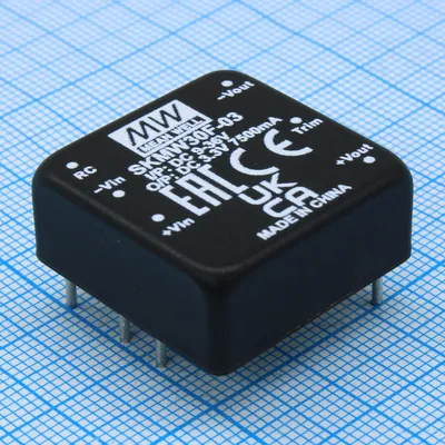 Преобразователь DC/DC Mean Well SKMW30F-03, 30Вт, на плату