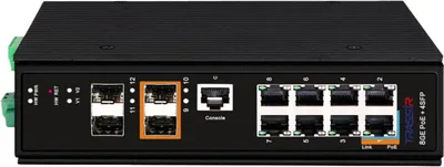 Коммутатор TRASSIR TR-NS27124S-360-8POE, 13 портов, 8 PoE, 360 Вт