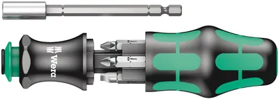 Набор бит WERA Kraftform Kompakt 28 SB WE-073240, 6 предметов, с битодержателем Rapidaptor