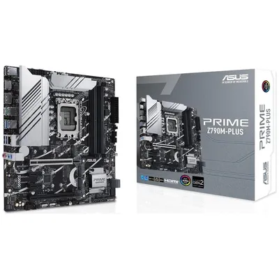 Материнская плата ASUS PRIME Z790M-PLUS, LGA1700, mATX, DDR5