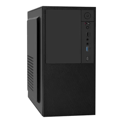 EX299250RUS Minitower ExeGate BAA-308UC-UNS450 (mATX,БП UNS450  с  вент.  12см,1*USB+1*USB3.0+1*TypeC,HD Audio,черный)
