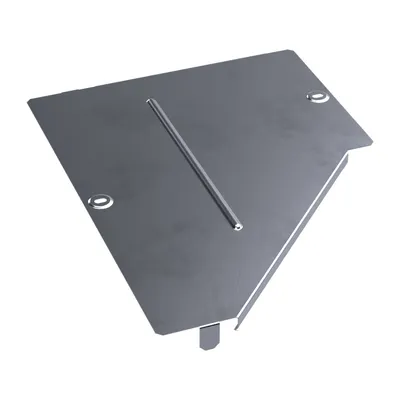 Крышка переходника Промрукав PR16.5583, INOX AISI 316, 400×200