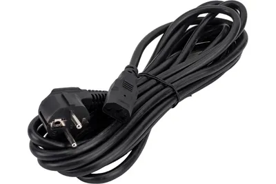 Кабель питания ITK PC-C13D-5M, C13–Schuko, 3×1,5 мм², 5 м, 230 В, 10 А