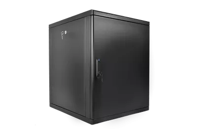 Шкаф ЦМО ШРН-М-12.500.1-9005, настенный, 12U, 600x520 мм, IP20