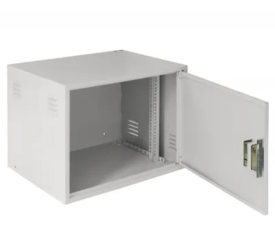 Шкаф телекоммуникационный NETLAN EC-WS-096045-GY, настенный, 9U, 600x450 мм