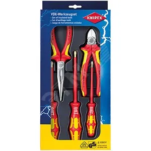 Набор отвёрток Knipex KN-002013, 5 предметов, диэлектрическое покрытие