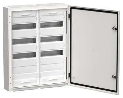 Корпус IEK TITAN 5 ЩРн-96, 96 модулей DIN, 710×570×140 мм, IP54, сталь