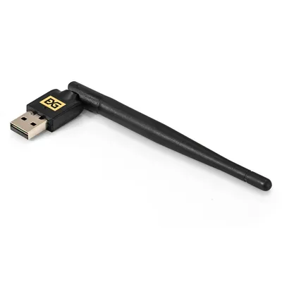 Сетевой адаптер ExeGate ETL-WN722N-2 EX299445RUS, Wi-Fi 4, USB 2.0, 150 Мбит/с
