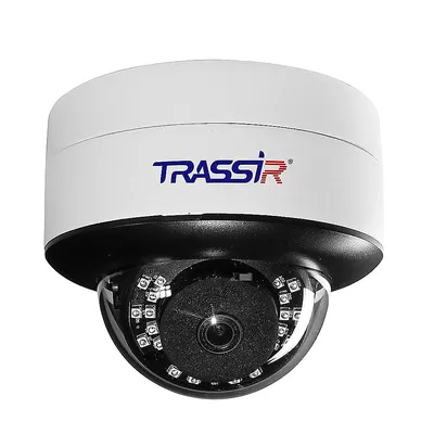 IP-камера TRASSIR TR-D3121IR2 v6 (B) 3.6, 2 Мп, ИК 25 м, IP66