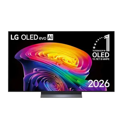 Телевизор LG OLED48C6RLA.ARUG, 48'' OLED, Ultra HD, Smart TV, 120Hz