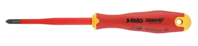 Отвёртка Felo 41719290 Ergonic E-SLIM, крестовая PZ1, 80 мм, диэлектрическая