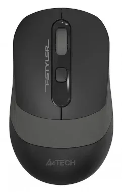 Мышь беспроводная A4Tech FG10S черный/серый, 2000 dpi, радиоканал, USB