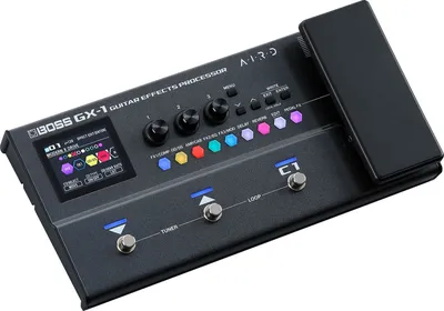 Процессор эффектов Boss GX-1, напольный, для электрогитары, 23 усилителя, 140 эффектов, USB