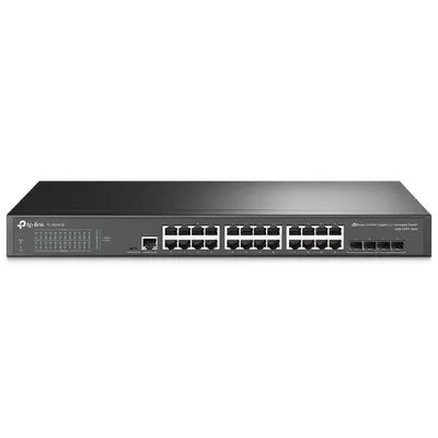 Повреждение упаковки TP-Link Управляемый коммутатор Omada уровня 2+ с 24 гигабитными портами RJ45 и 4 портами SFP