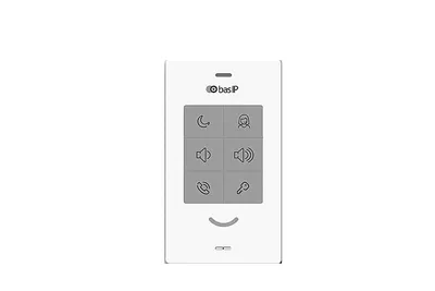 Абонентское IP аудиоустройство BAS-IP SP-03 WHITE, SIP/P2P, 183x105x28 мм