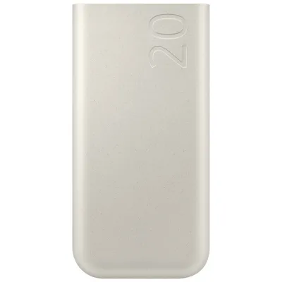 Power bank Samsung EB-P4520XUEGRU, 20000mAh, PD3.0 45W, 3xUSB-C, бежевый