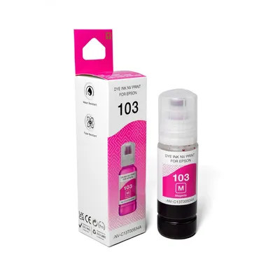 Чернила NV Print NV-C13T00S34A, для Epson L1110/L3100, 70 мл, Magenta