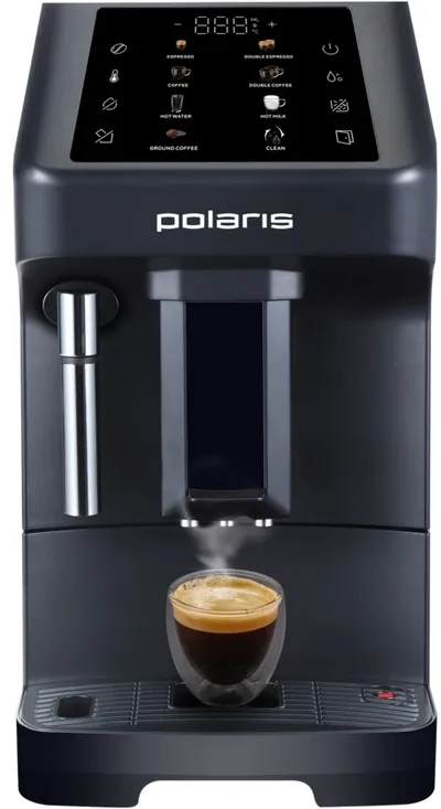 Кофемашина Polaris PACM 2048SW, 1450 Вт, 20 бар, 1.8 л