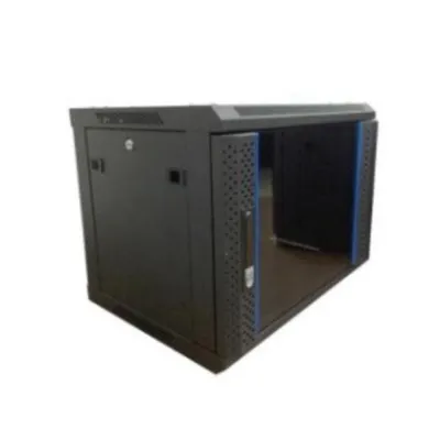 Шкаф настенный Wize Pro W9UR, 19", 9U, 600×600 мм, стеклянная дверь, до 60 кг