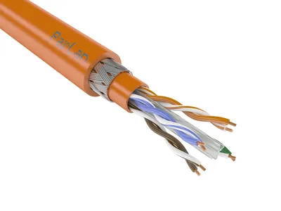Кабель Паритет 104125, U/UTP Cat6e, 4х2х0,57, бронированный, HF