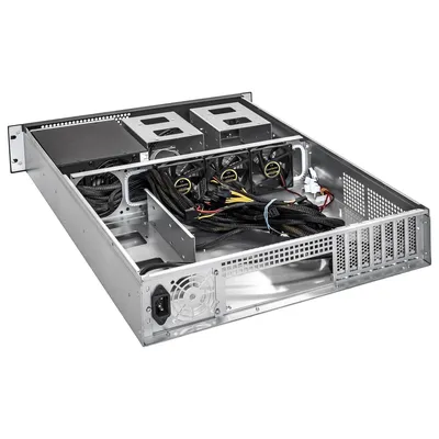 Серверный корпус ExeGate EX293343RUS, 2U, 19", глубина 550мм, БП 1100ADS