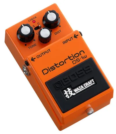 Педаль эффектов Boss DS-1W, дисторшн для гитары, 2 режима, 9 В