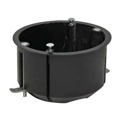 Коробка установочная EKF plc-kmp-020-009, 80×45мм, для полых стен, IP20, черная