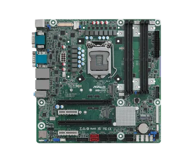Материнская плата ASRock IMB-1313, Micro ATX, LGA 1200, Intel Q470E