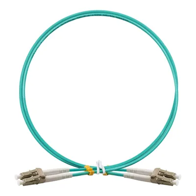Патч-корд оптический ExeGate FC-D-503-LC-LC-1M-LSZH, MM 50/125 OM3, LC/UPC-LC/UPC, Duplex, 1 м