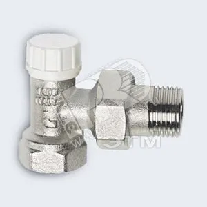 Клапан настроечный ITAP 396 3/4", угловой, латунь никелированная, 10 бар