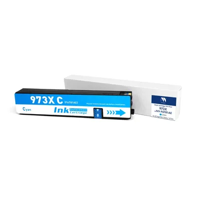 Струйный картридж NV Print 973X (NV-F6T81AE), голубой, 7000 страниц, совместимый