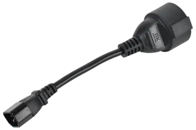 Адаптер PDU ITK PC-C14D-10CM, C14-Schuko, 10А