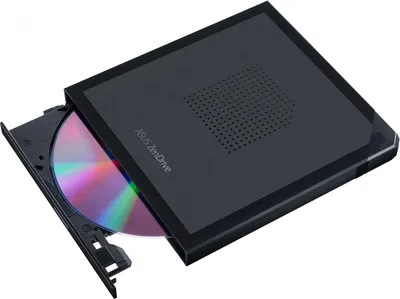 Привод DVD-RW ASUS SDRW-08V1M-U/BLK/G/AS, USB Type-C, внешний