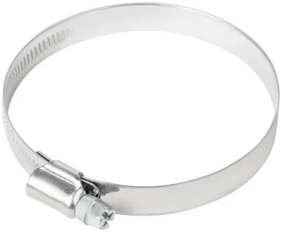 Хомут обжимной накатной FIT 99347т, 60-80мм, нерж. сталь, 12мм