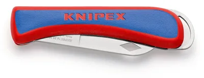 Нож KNIPEX KN-162050SB складной, лезвие 80 мм, общая длина 120 мм