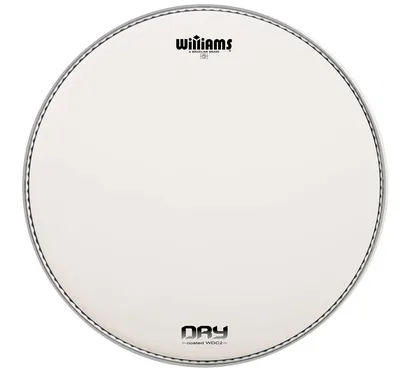 Пластик для барабанов WILLIAMS WDC2-7MIL-12k, двуслойный, 12", 7 и 7 мил, прозрачный