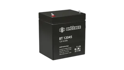 Аккумулятор Delta BT 12045, 12В/4,5Ач, свинцово-кислотный