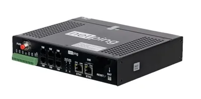 Блок распределения питания NetPing 4/PWR-220 v8.4/ETH, 4 розетки 220 В, Ethernet IP PDU