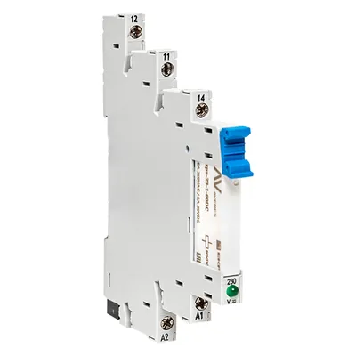 Реле промежуточное EKF rps-23-1-60-rms230AC, 6А, 230В AC, с розеткой