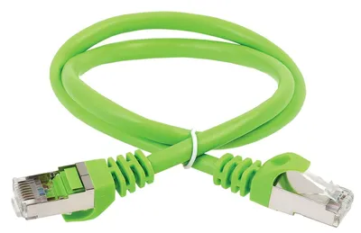 Патч-корд ITK PC02-C5EFL-2M, Cat.5e FTP, LSZH, 2 м, зелёный