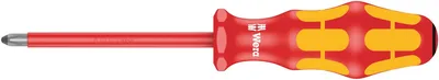 Отвёртка WERA 165 i PZ VDE WE-006164, PZ2×100 мм, диэлектрическая