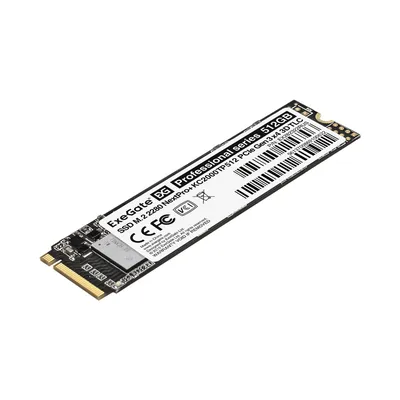 SSD ExeGate NextPro+ KC2000TP512, 512 ГБ, M.2 2280, PCIe 3.0 x4, 1600/1200 МБ/с
