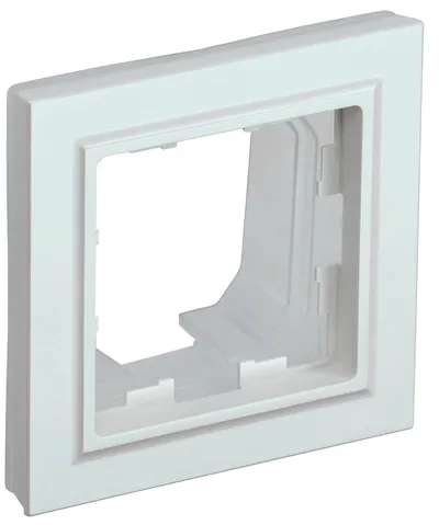 Рамка для выключателя IEK BRITE BR-M12-44-K36, 1-местная, IP44, жемчуг