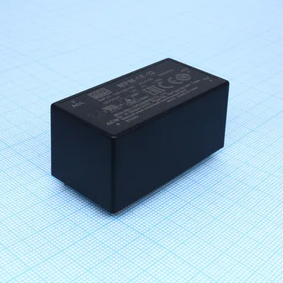 Источник питания Mean Well MPM-15-12, AC-DC, мед., 15Вт, 12В/1.25А