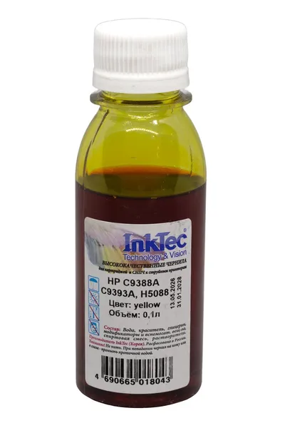 Чернила InkTec C9388A, желтые, 0,1л