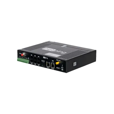 Устройство NetPing 4/PWR-220 v8.2/GSM3G, IP PDU, 4 розетки 220 В, Schuko