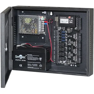 Контроллер Smartec ST-NC440B, 4 двери, 4 считывателя, TCP/IP