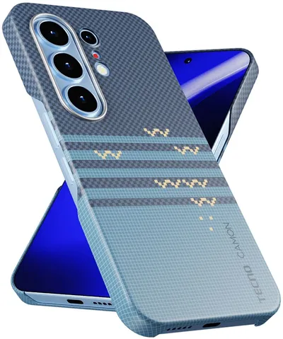 Чехол KRUTOFF для Tecno Camon 50 Ultra, клип-кейс, алюминий, чёрный/зелёный